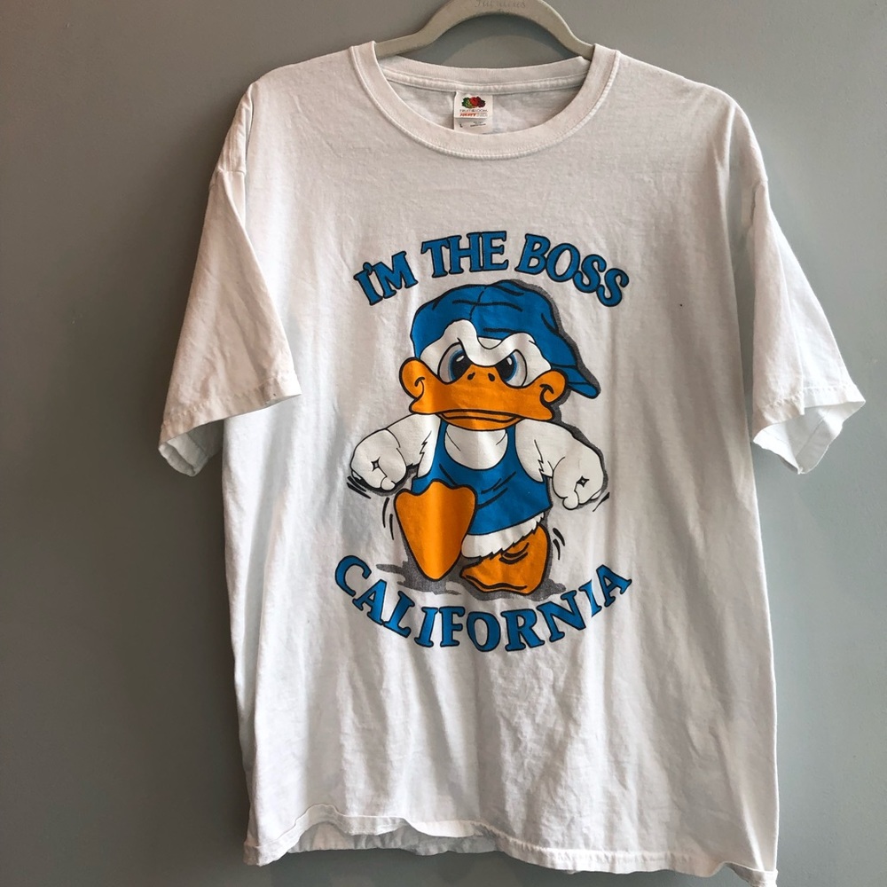 White Graphic Tee